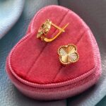 Сережки арт.537-позолота