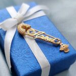 Шпилька срібна Аріна з позолотою і ангелом - Image 2