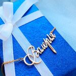 Срібна іменна підвіска Валерія