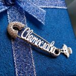 Шпилька срібна з янголом і фіанітами, Святослава